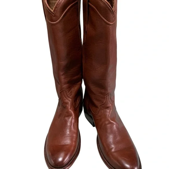 Tecovas The Harper Calf Skin Leather Boots- 8 EUC!! - Picture 2 of 12